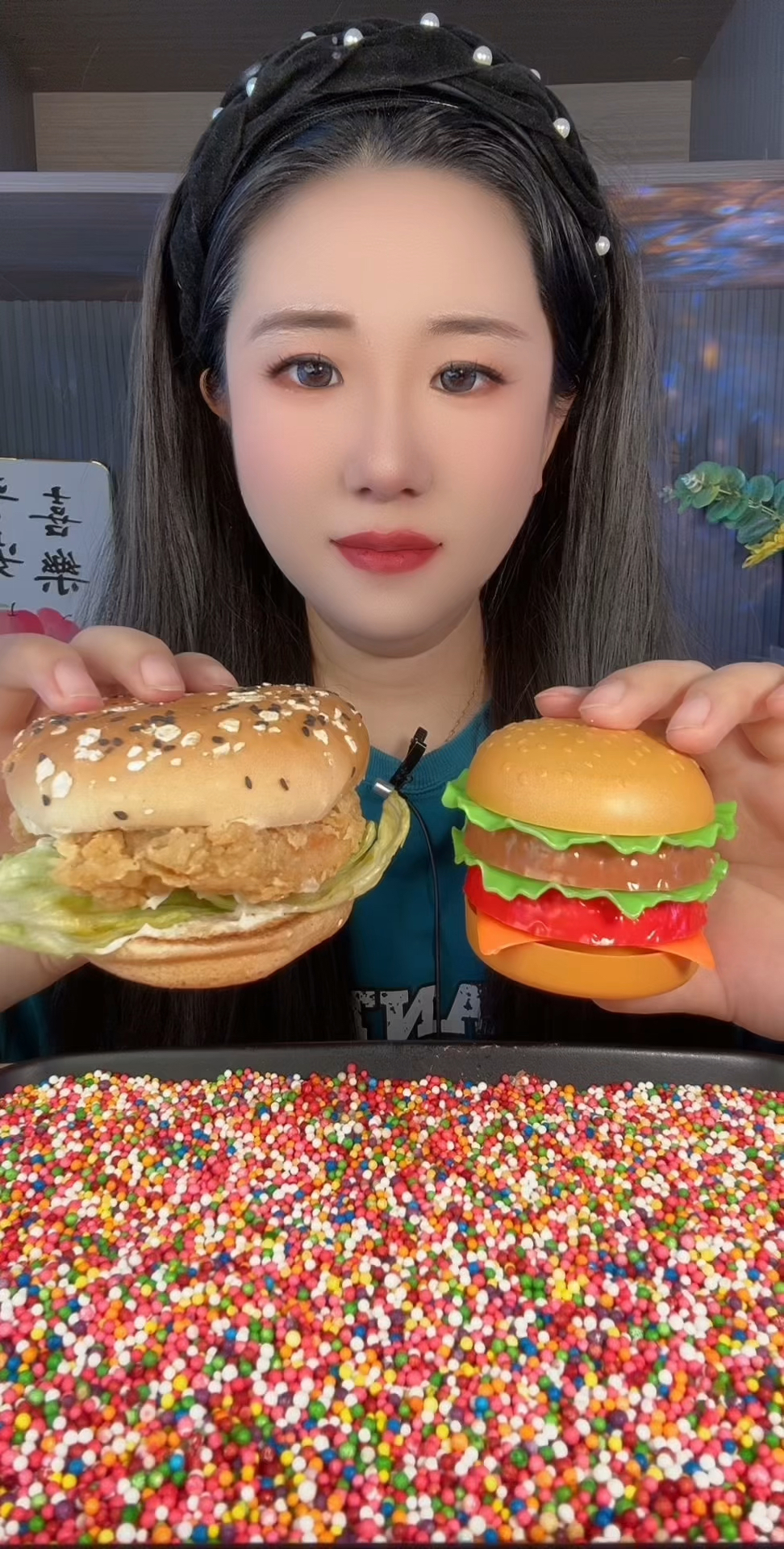 哪个是真汉堡哪个是假汉堡