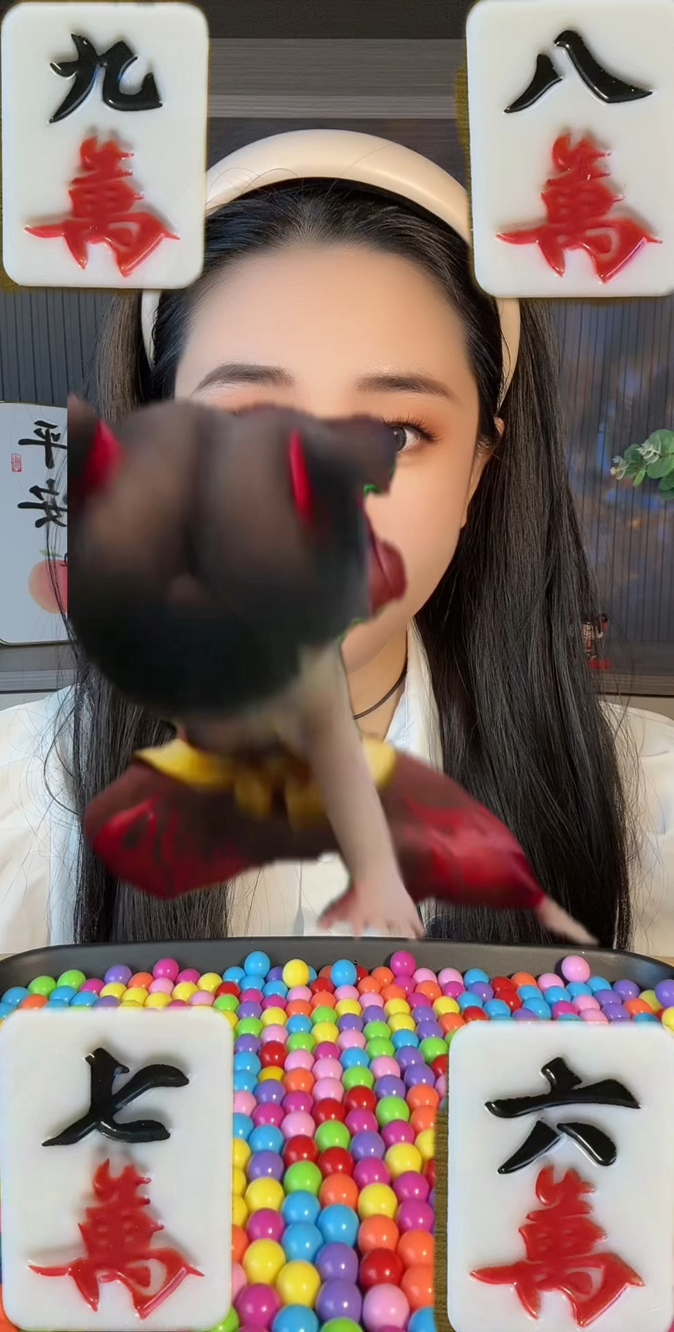 麻将表情包巧克力