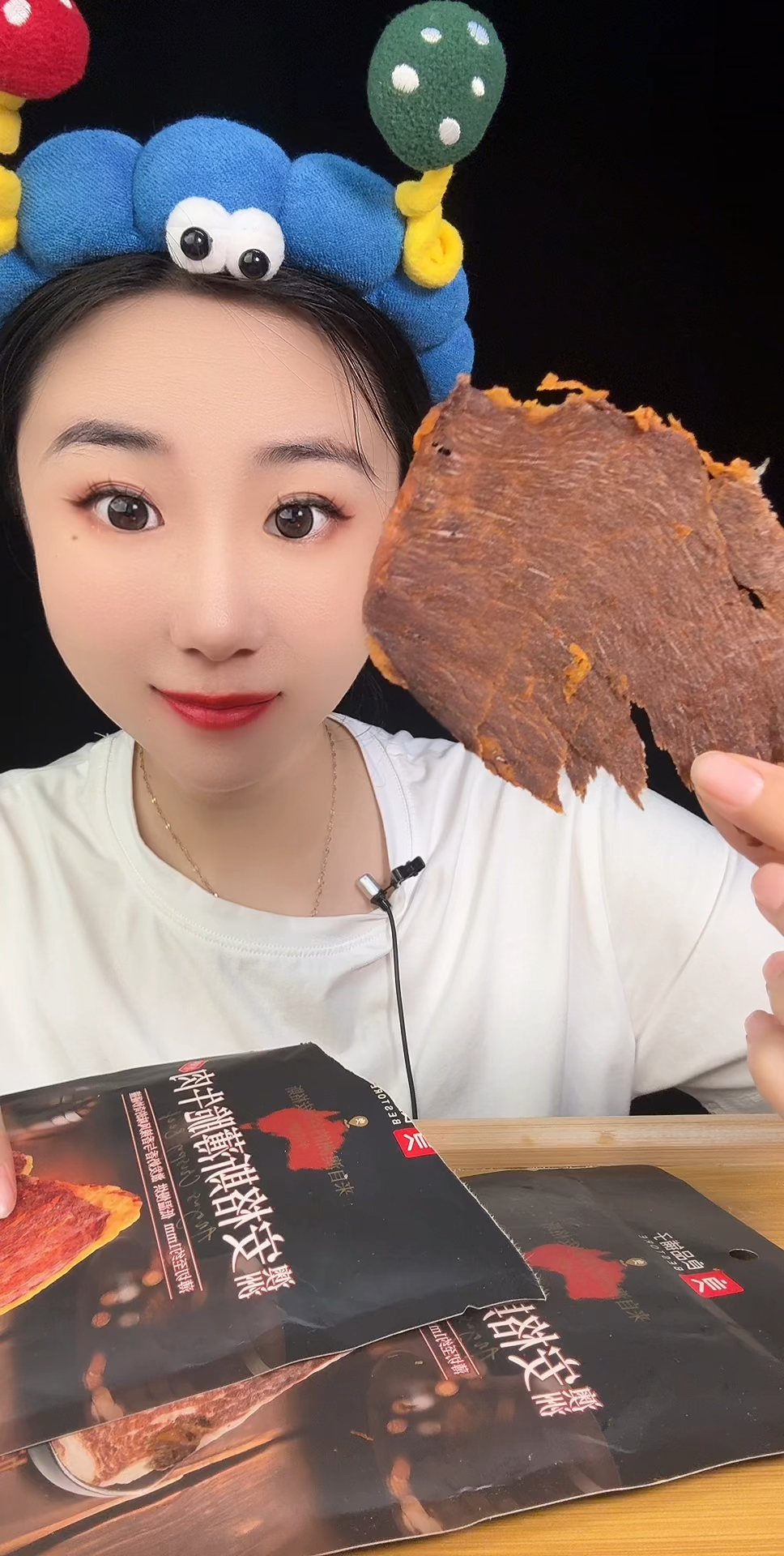 今天我们吃安格斯薄脆牛肉