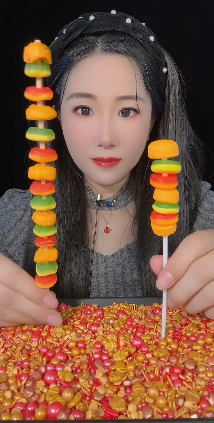 今天吃汉堡串串软糖