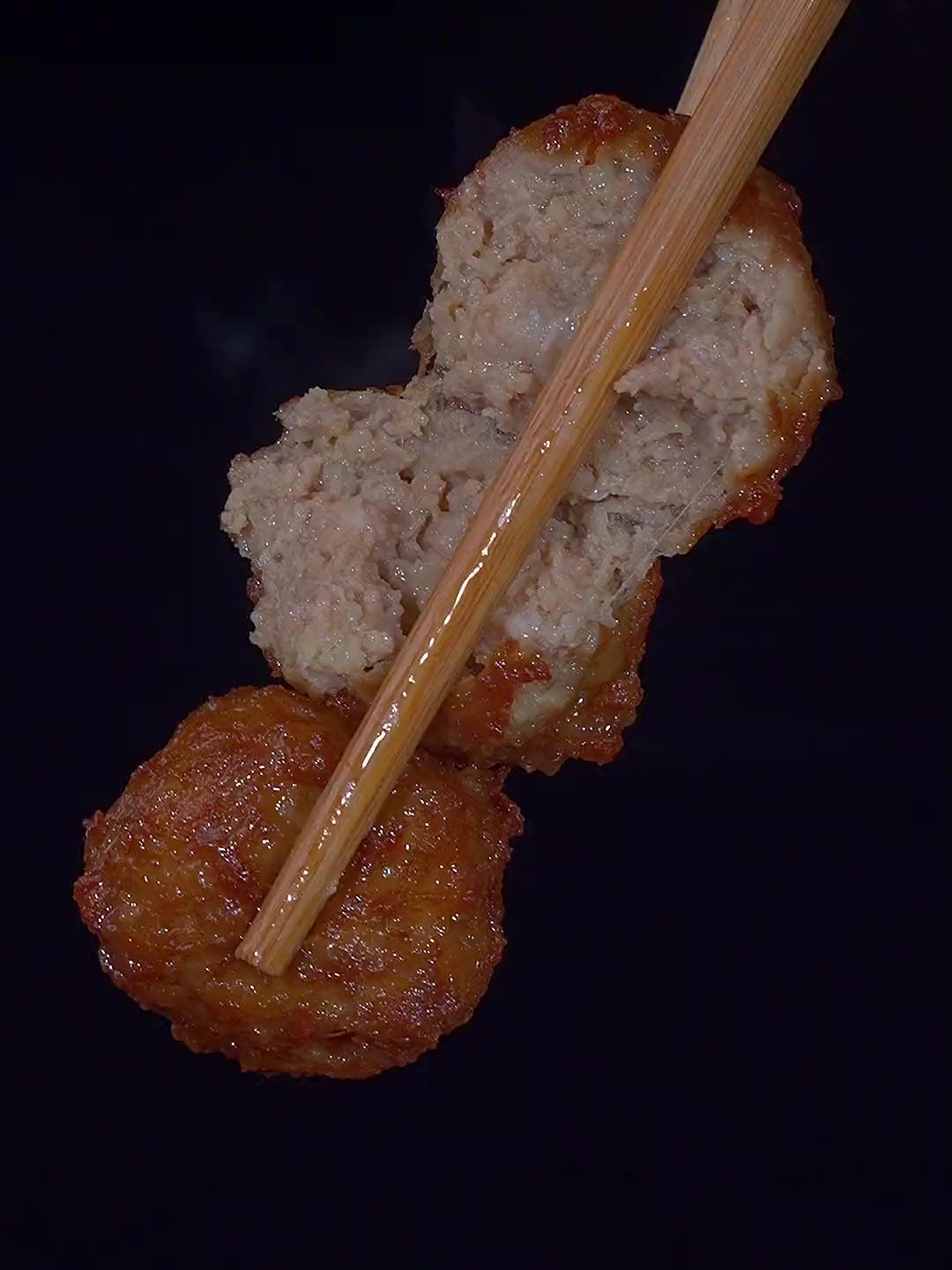 炸肉丸子的家常做法,做法简单超好吃!!