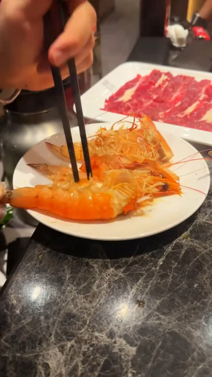 快速处理大虾的方法
