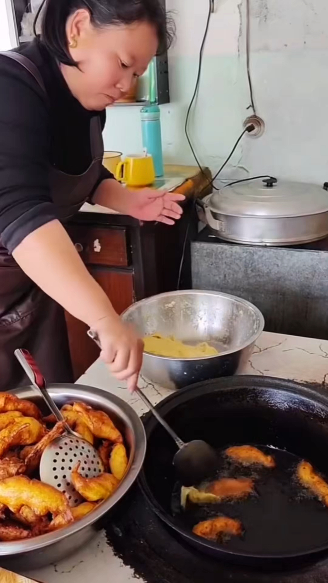 制作老式炸面鱼的方法