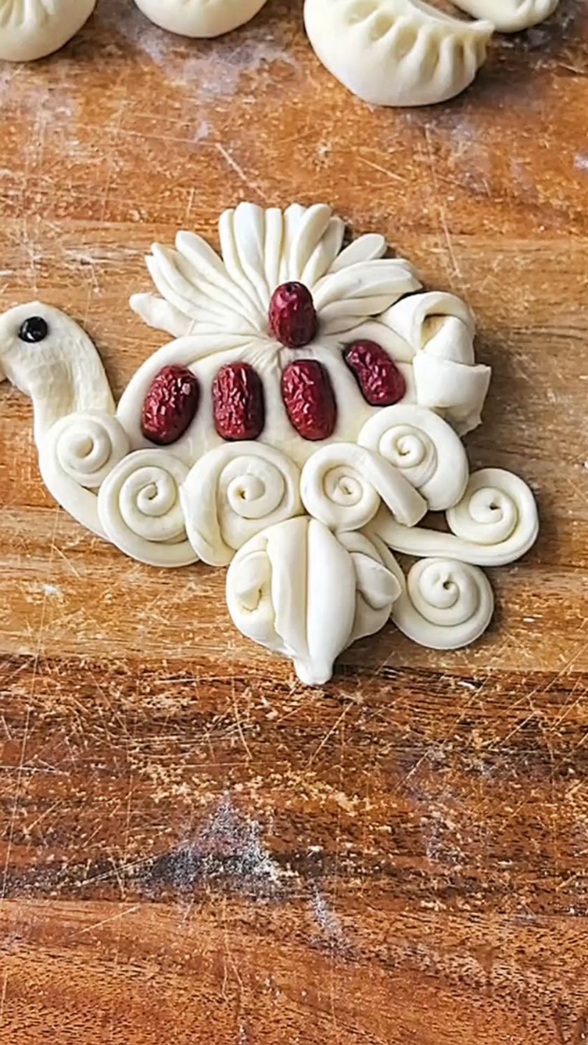 花样面食的制作过程