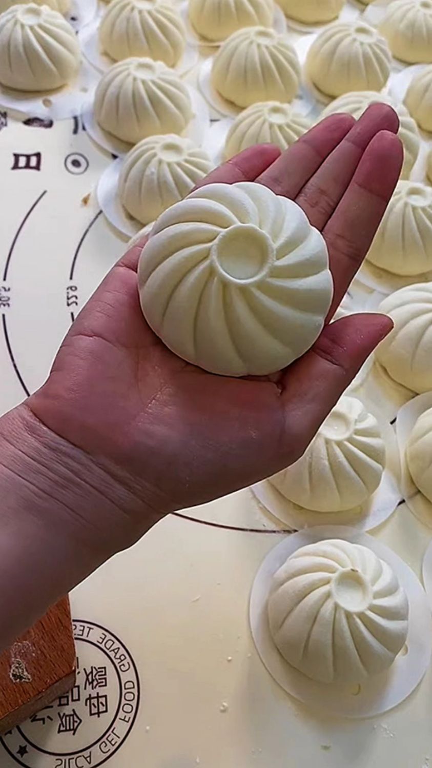 用模具包出来的包子好吃又好看