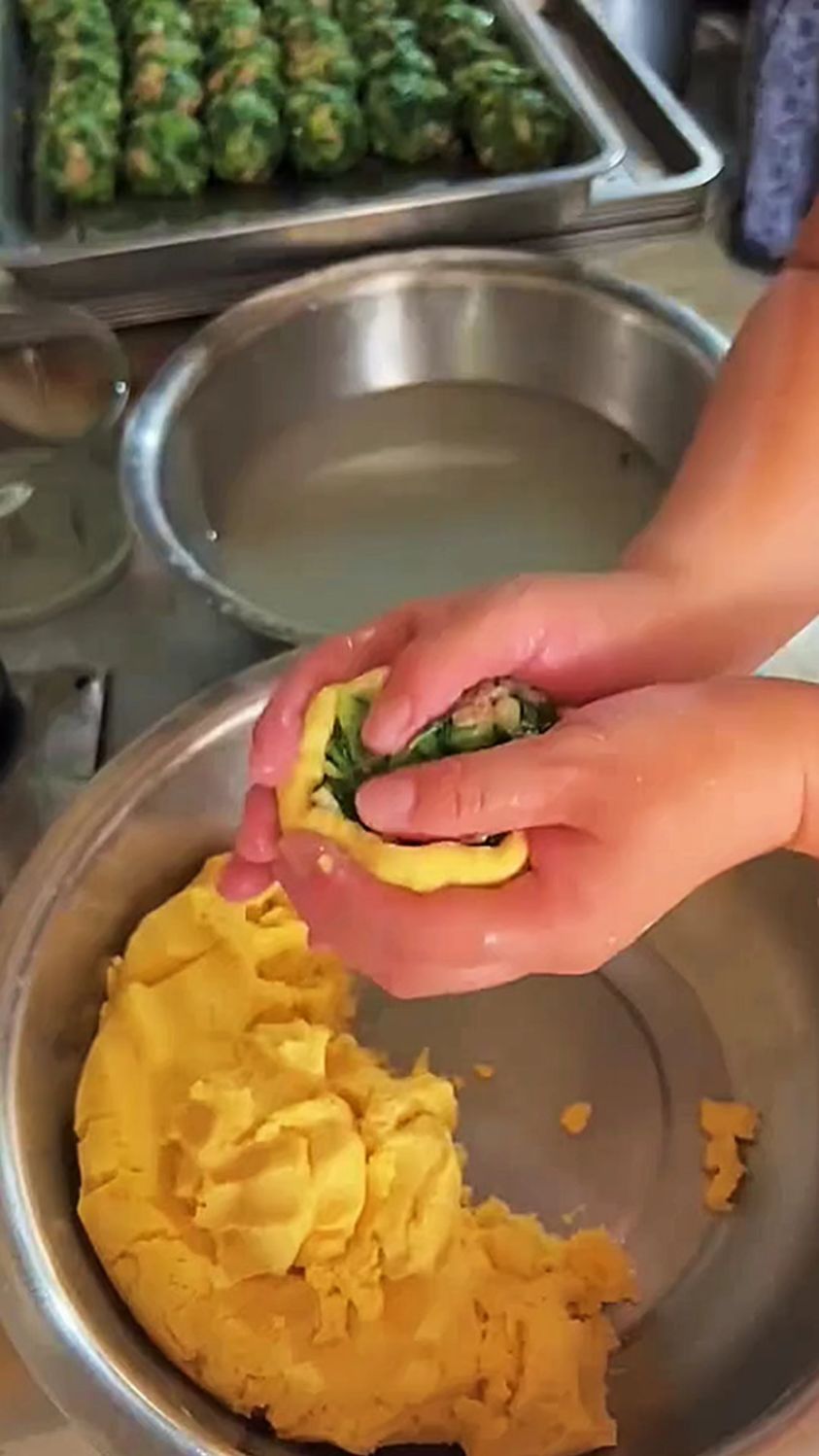 好吃美味的菜团子包法