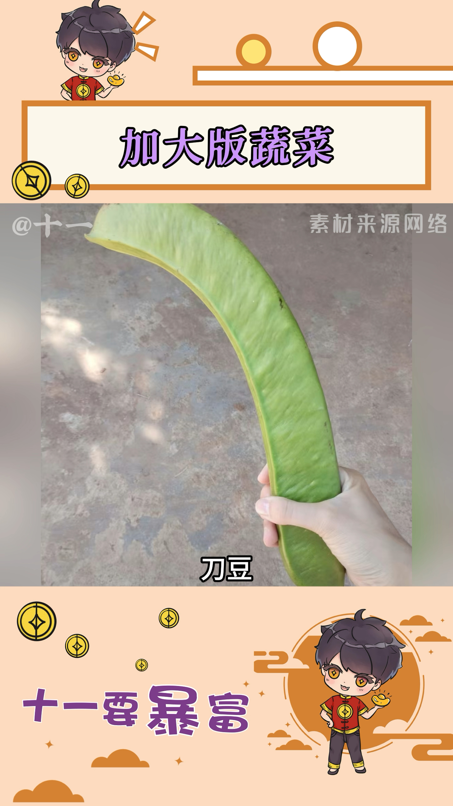 加大版的神奇蔬菜