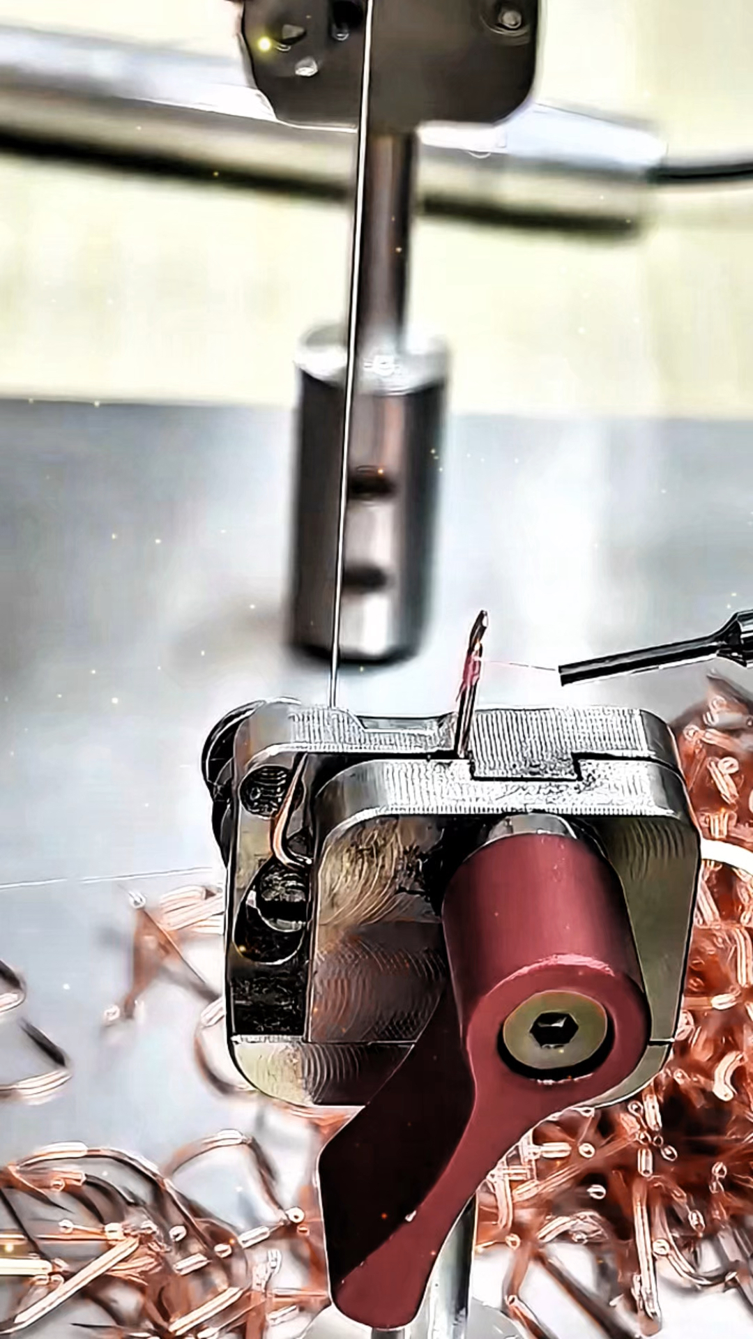 手残党福音!全自动鱼钩绑线机零失误