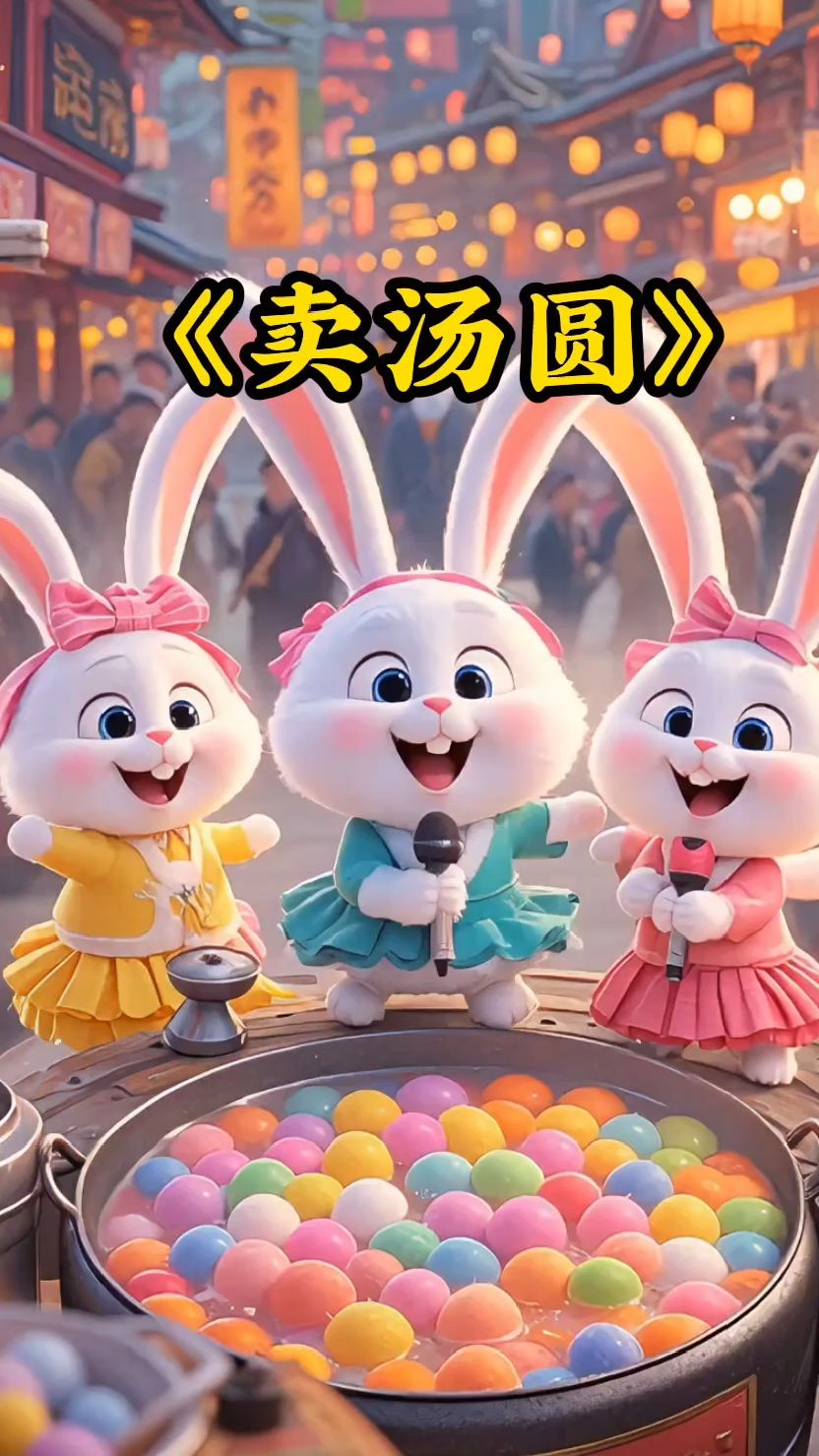 卖汤圆,买汤圆,卖汤圆,买汤圆,小二哥的汤圆是圆又圆