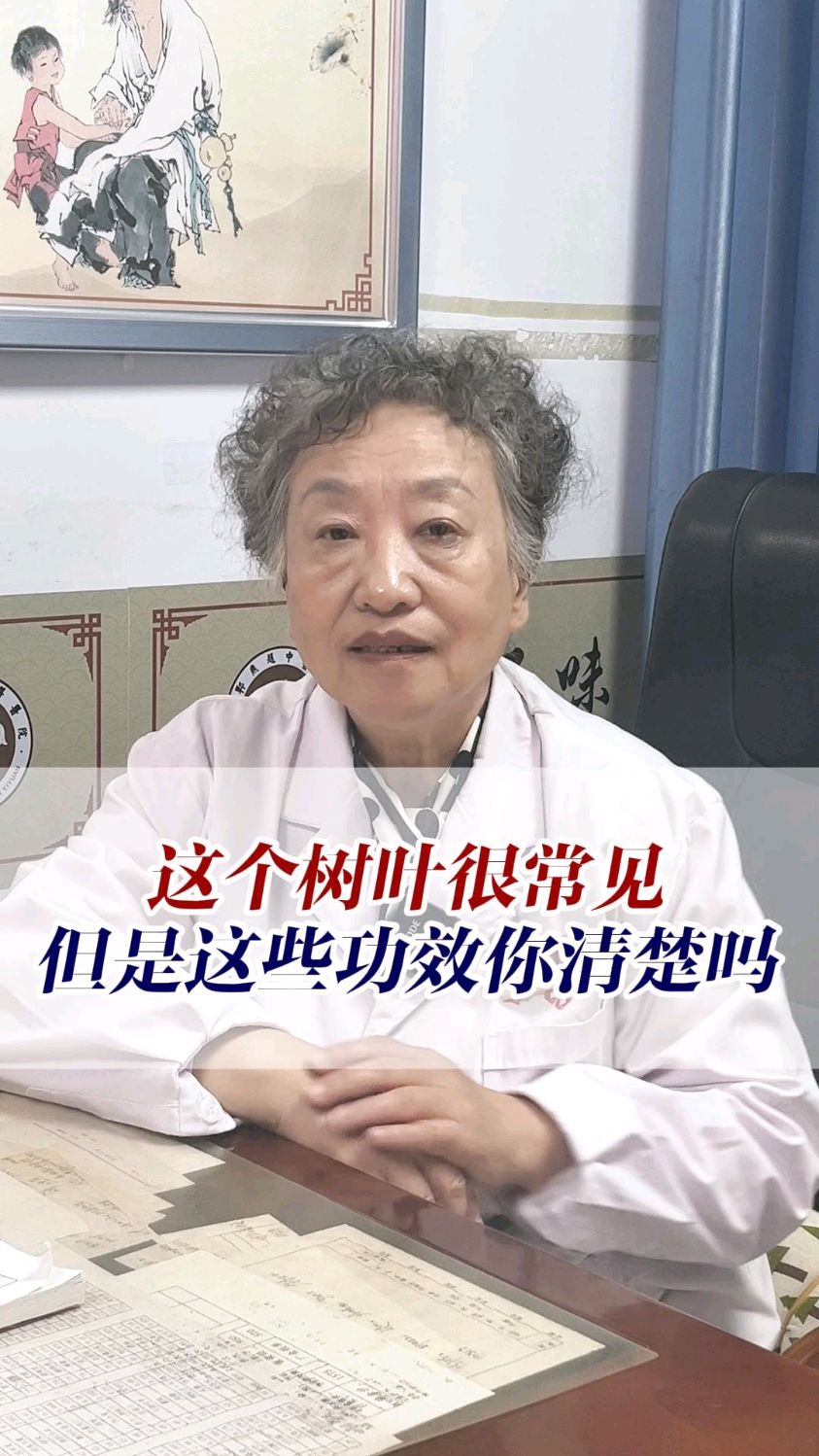 这个树叶很常见,功效你清楚吗_邯郸燕赵中医院_中医_科普_养生