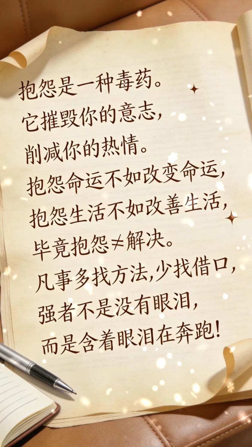 每日鸡汤强灌你心