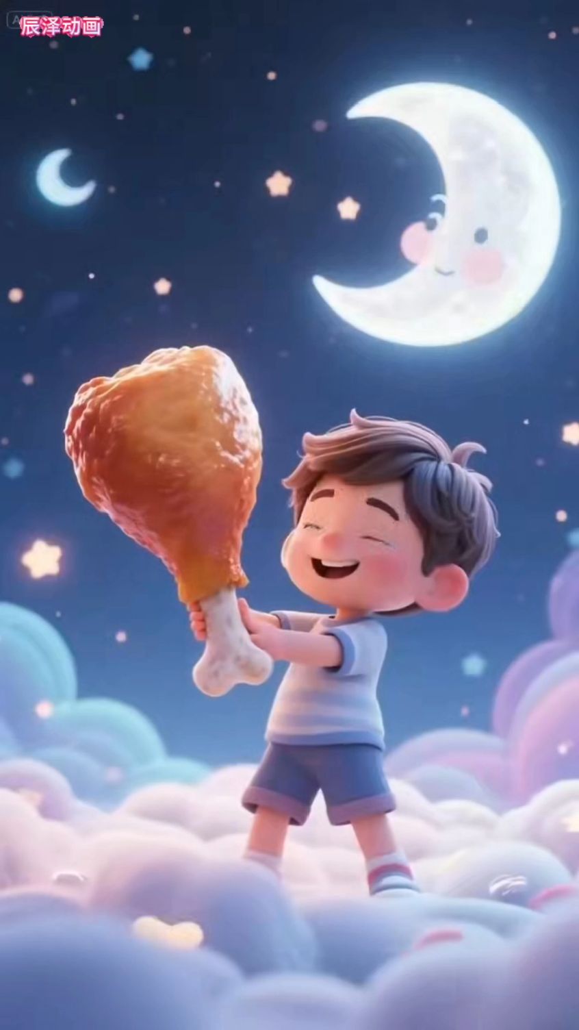 哥哥做梦吃大鸡腿