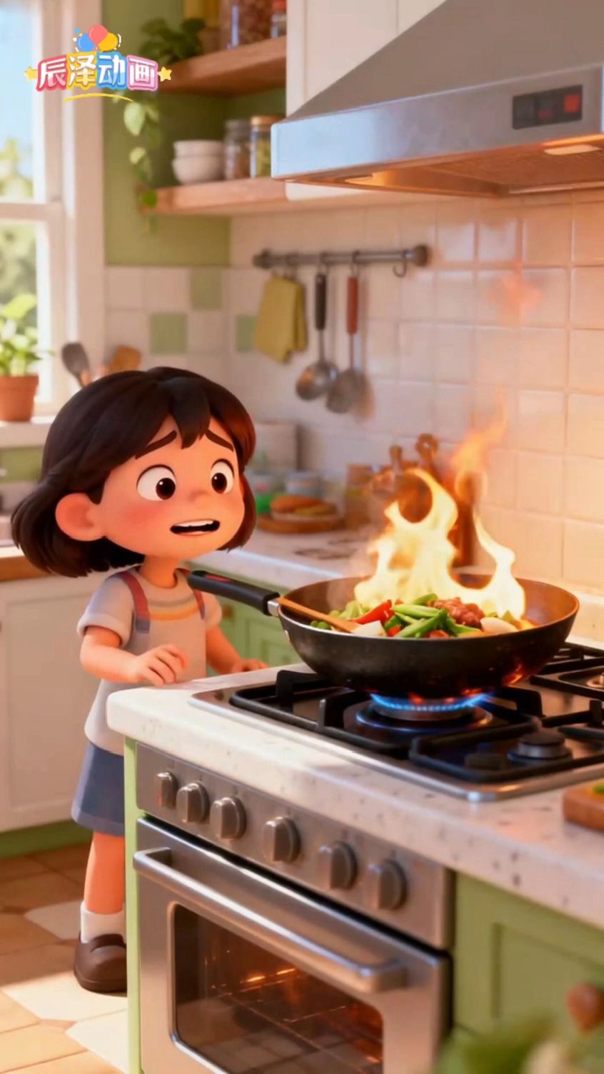 今天的饭菜烧糊了