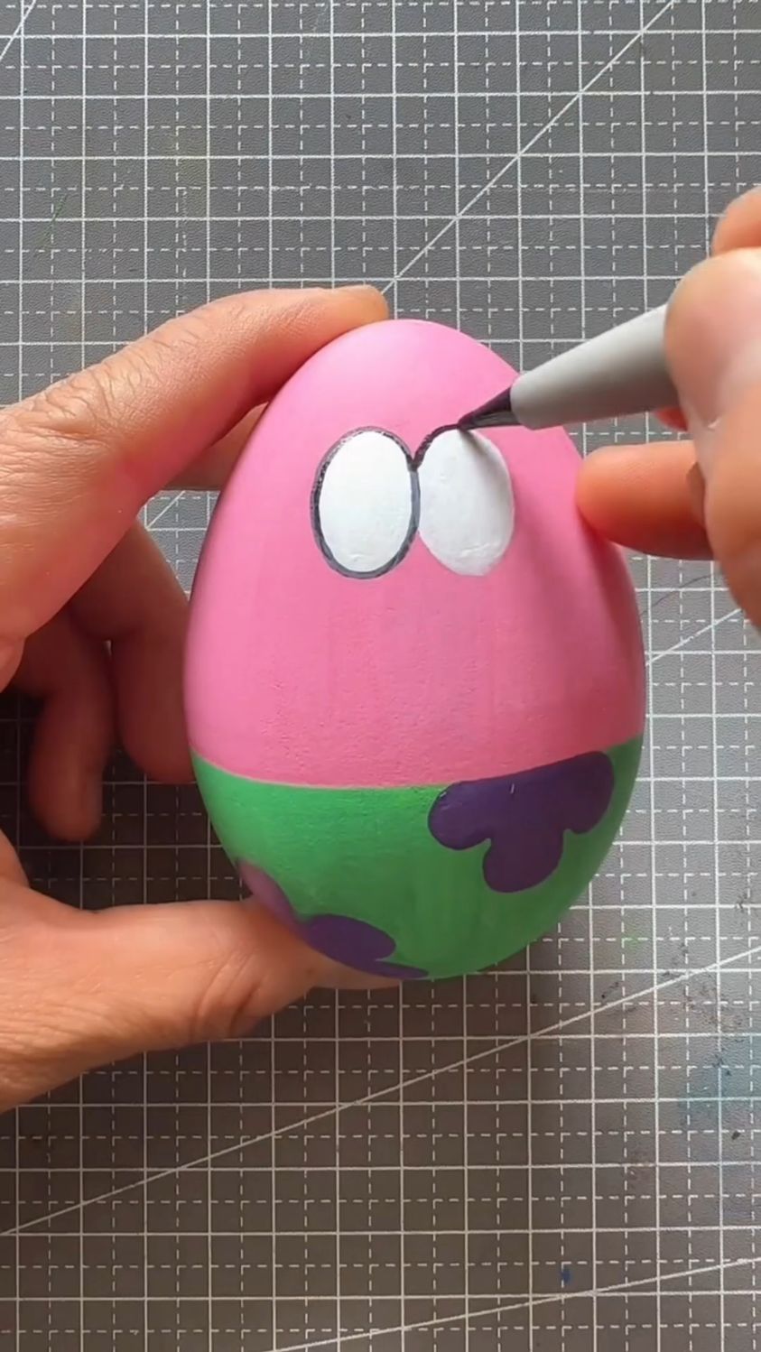 鹅卵石创意绘画,喜欢的收藏学习