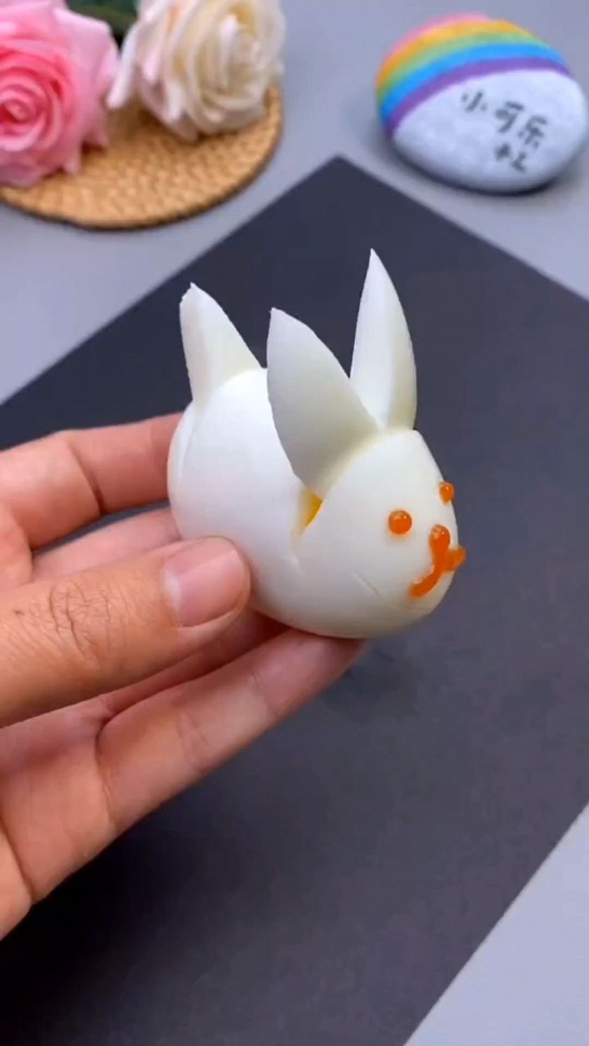鸡蛋小白兔,可爱又好吃