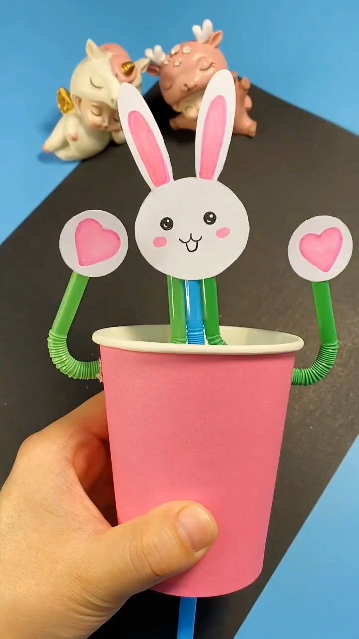 教你做创意有趣的小白兔手工