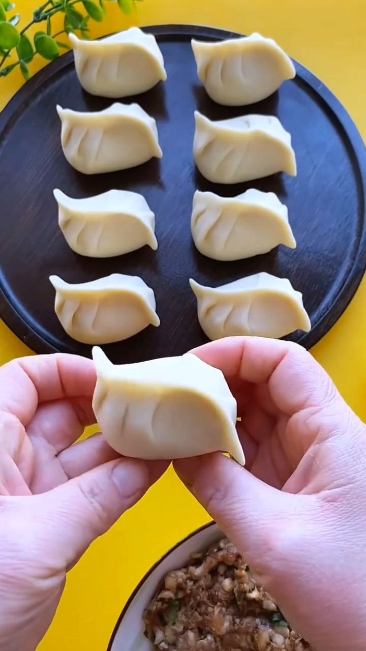 饺子这样包好看又好吃