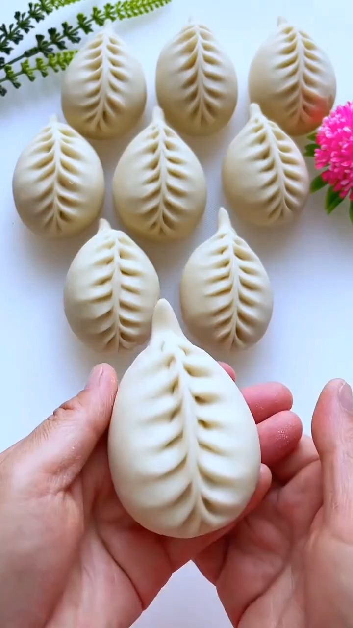 柳叶包子手法 花样面食
