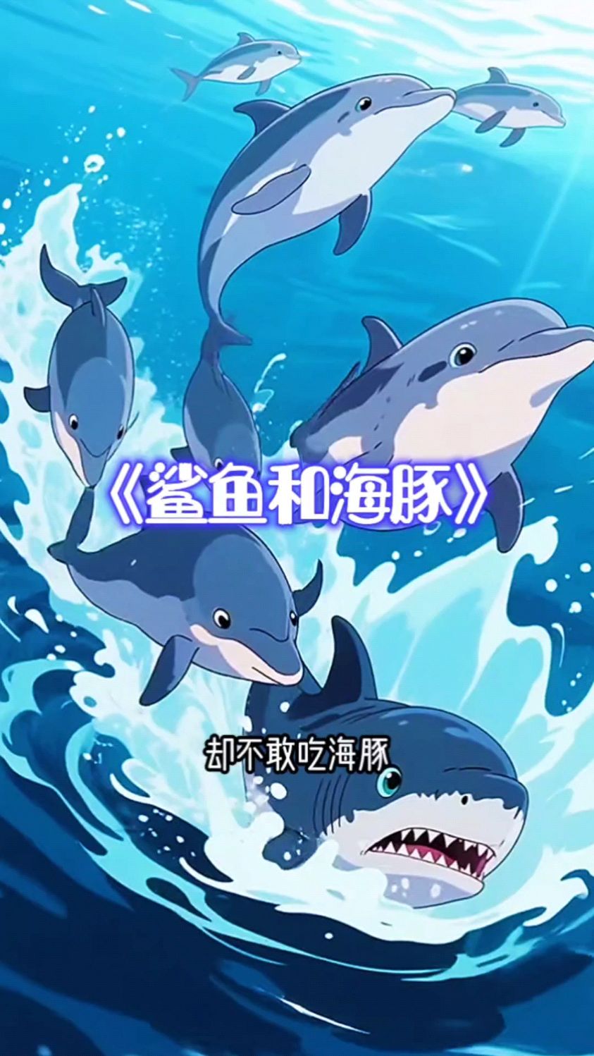鲨鱼为什么不敢吃海豚