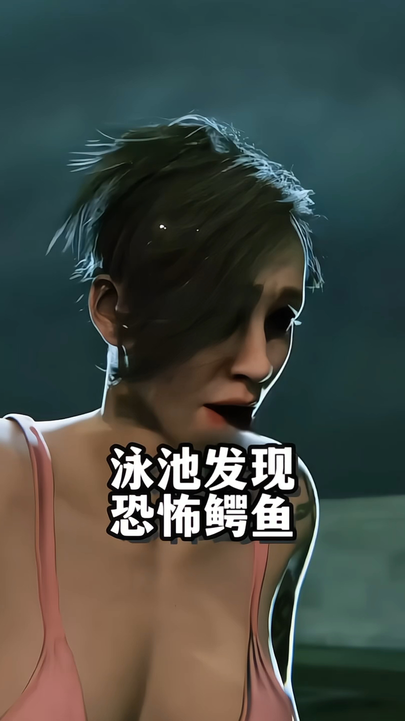 夫妻游泳池里发现了可怕的鳄鱼