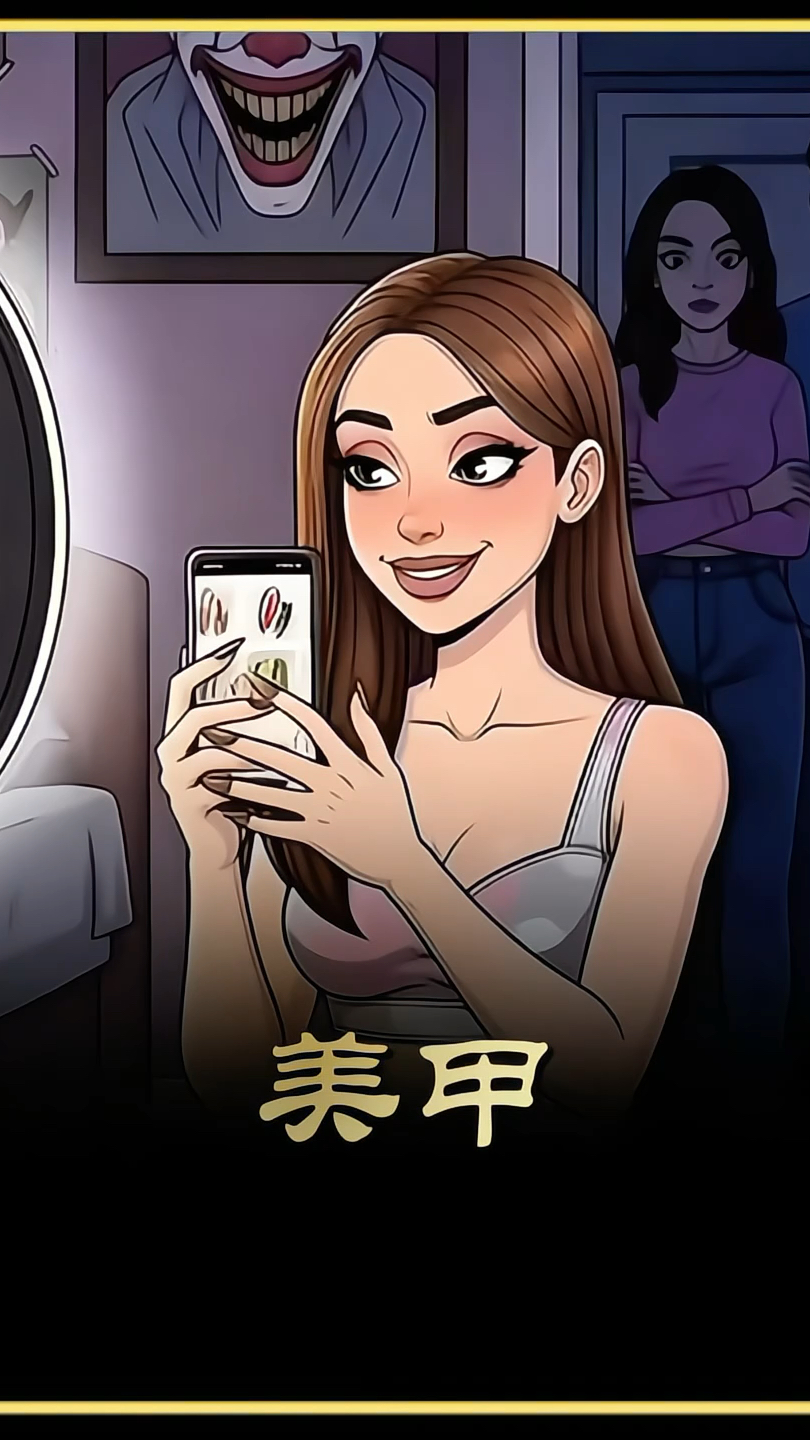 女网红喜欢做美甲