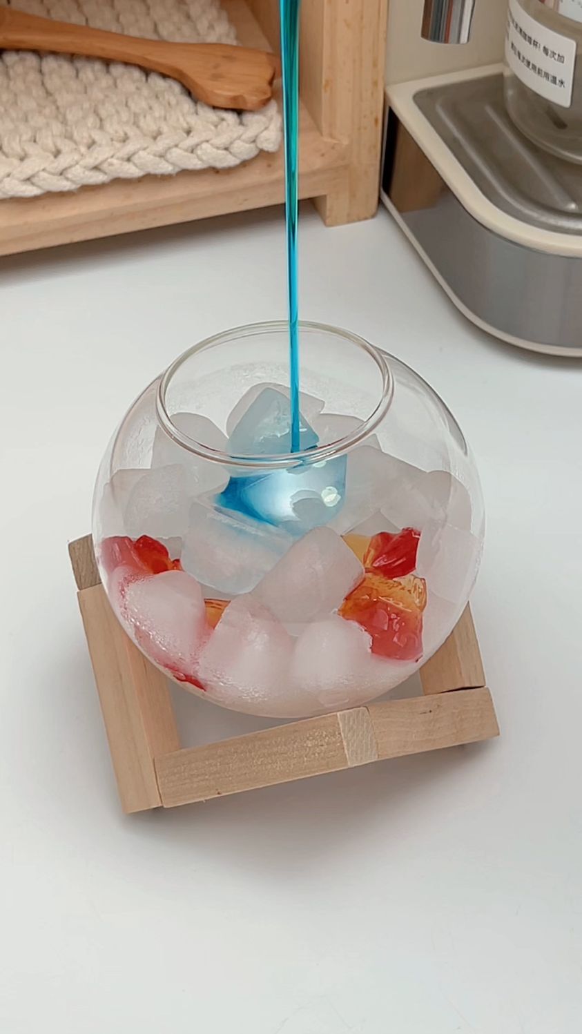 沉浸式做金鱼气泡水