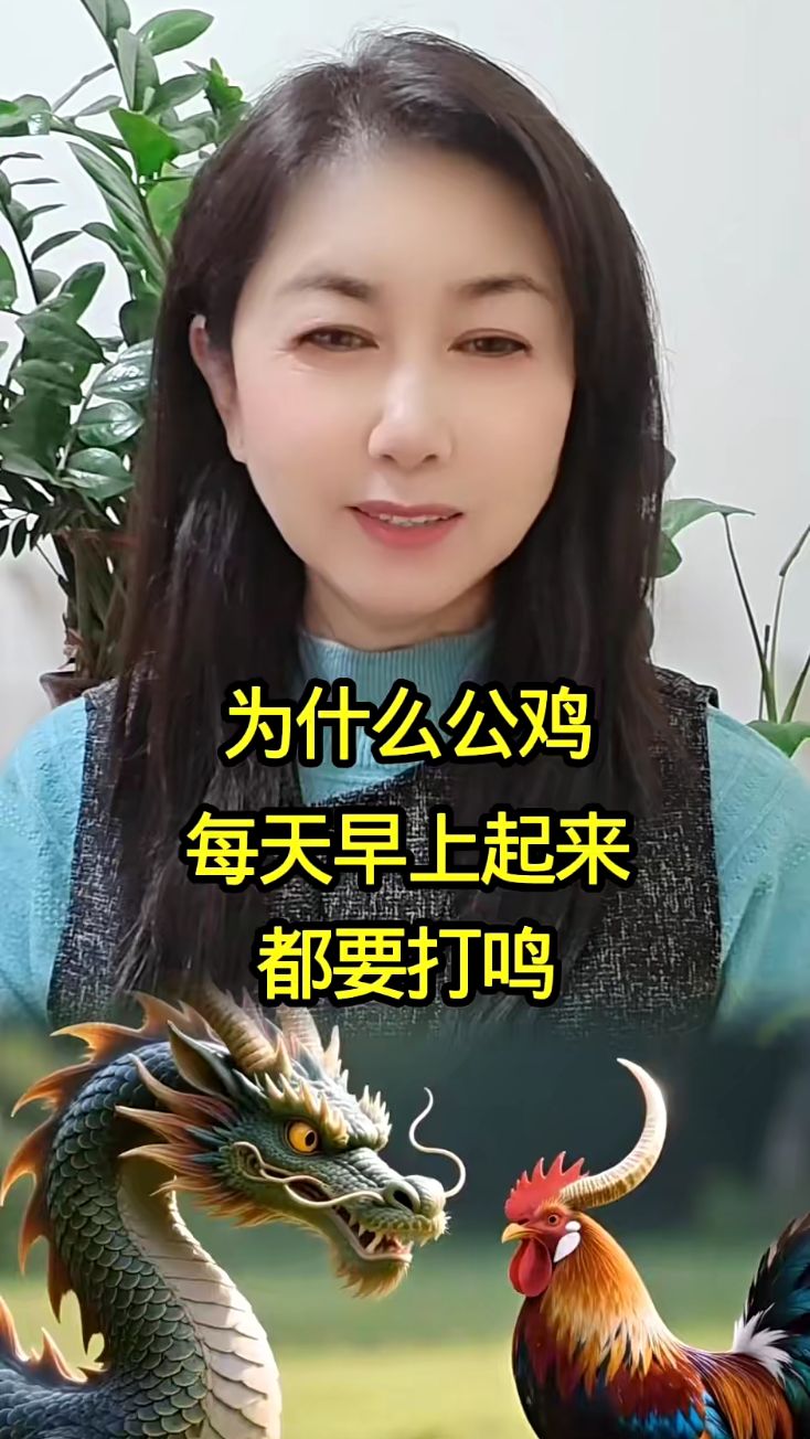 为什么公鸡每天早上起来打鸣