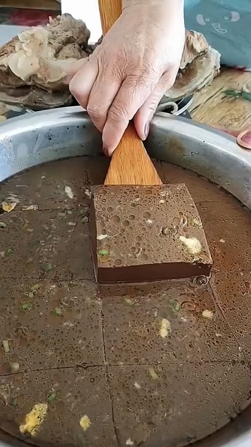 血豆腐蒸的真不错