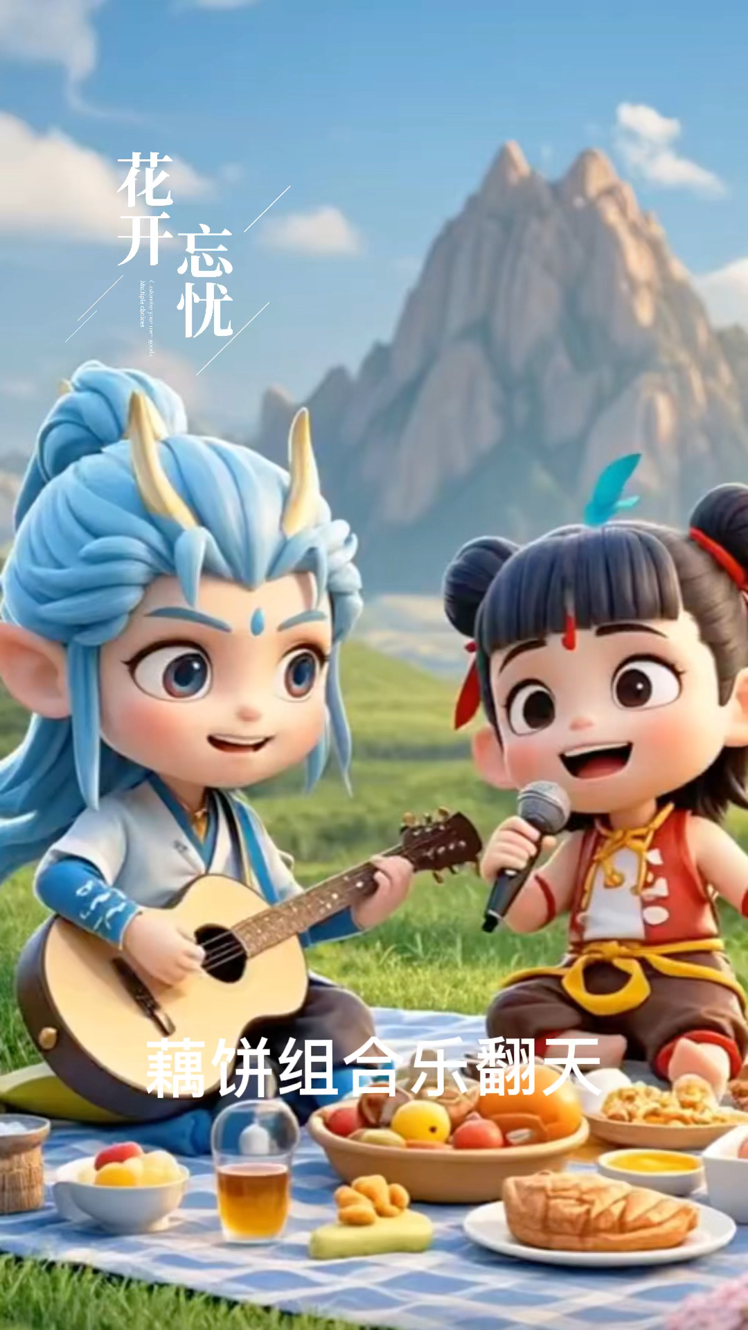 藕饼CP共赴春日美好时光
