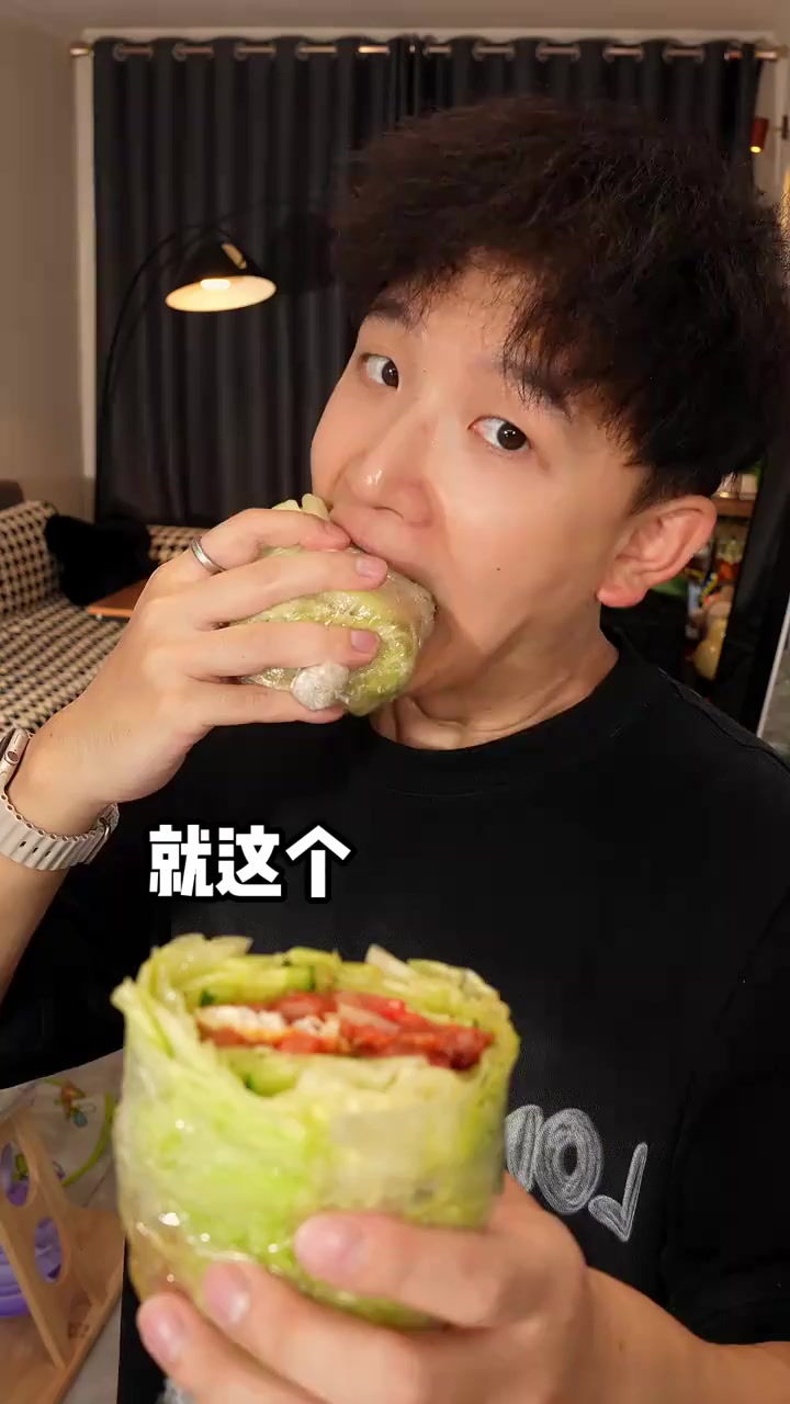 一口沦陷低卡神仙卷啃瘦全靠它!