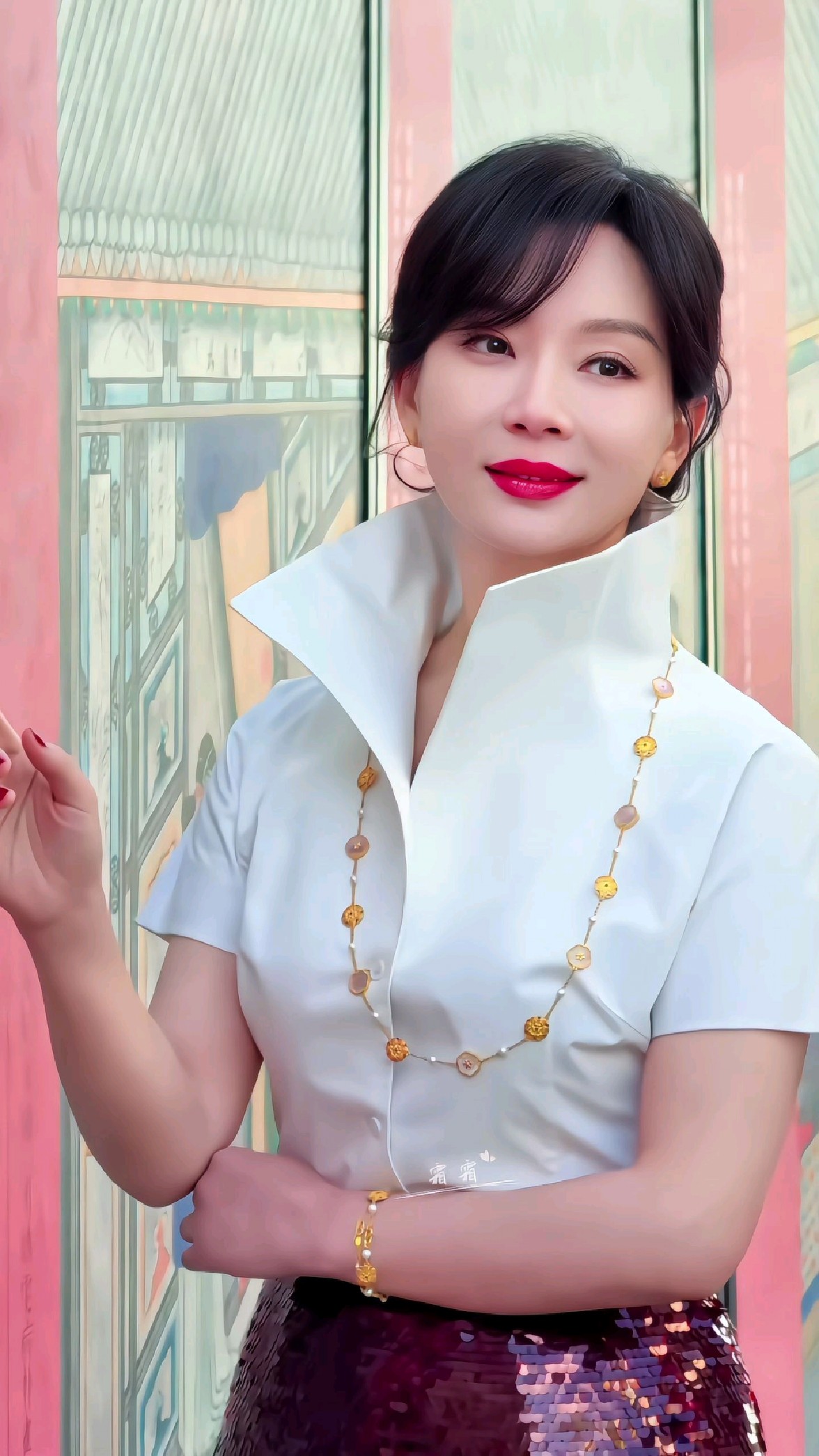 美丽优雅的陈数!