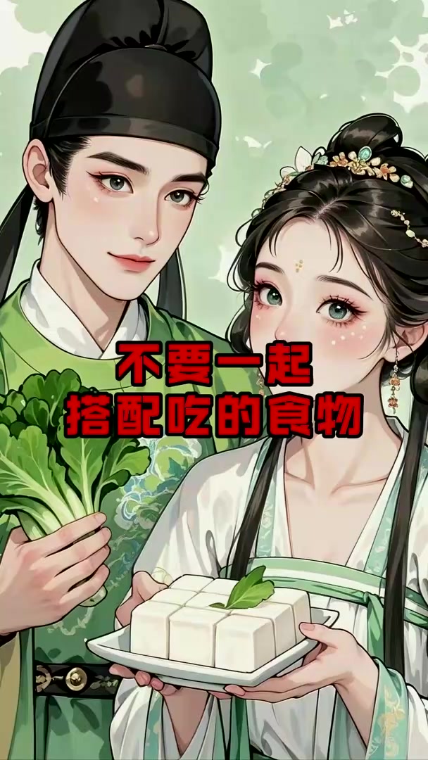 食物相生相克,相克的食物不要一起搭配