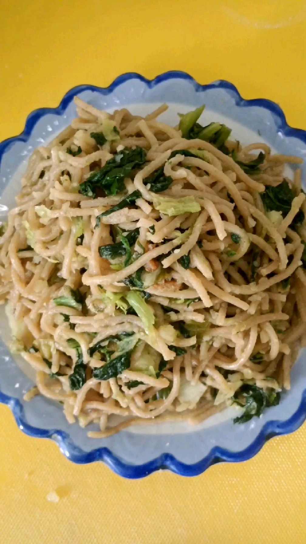 #农村美食粗茶淡饭 #简简单单又得一餐莜面拌土豆泥然然然味道不错