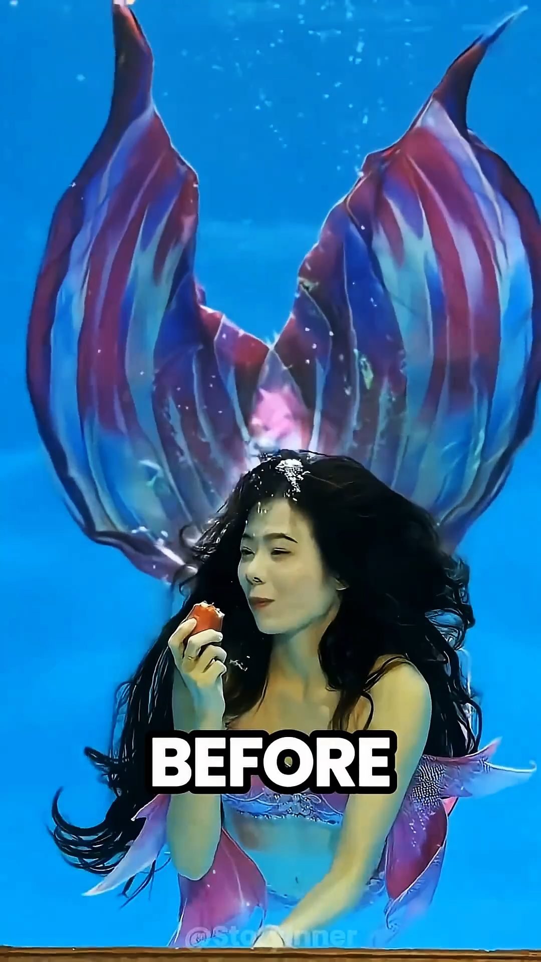 美人鱼在水下是怎么呼吸的你们知道吗？