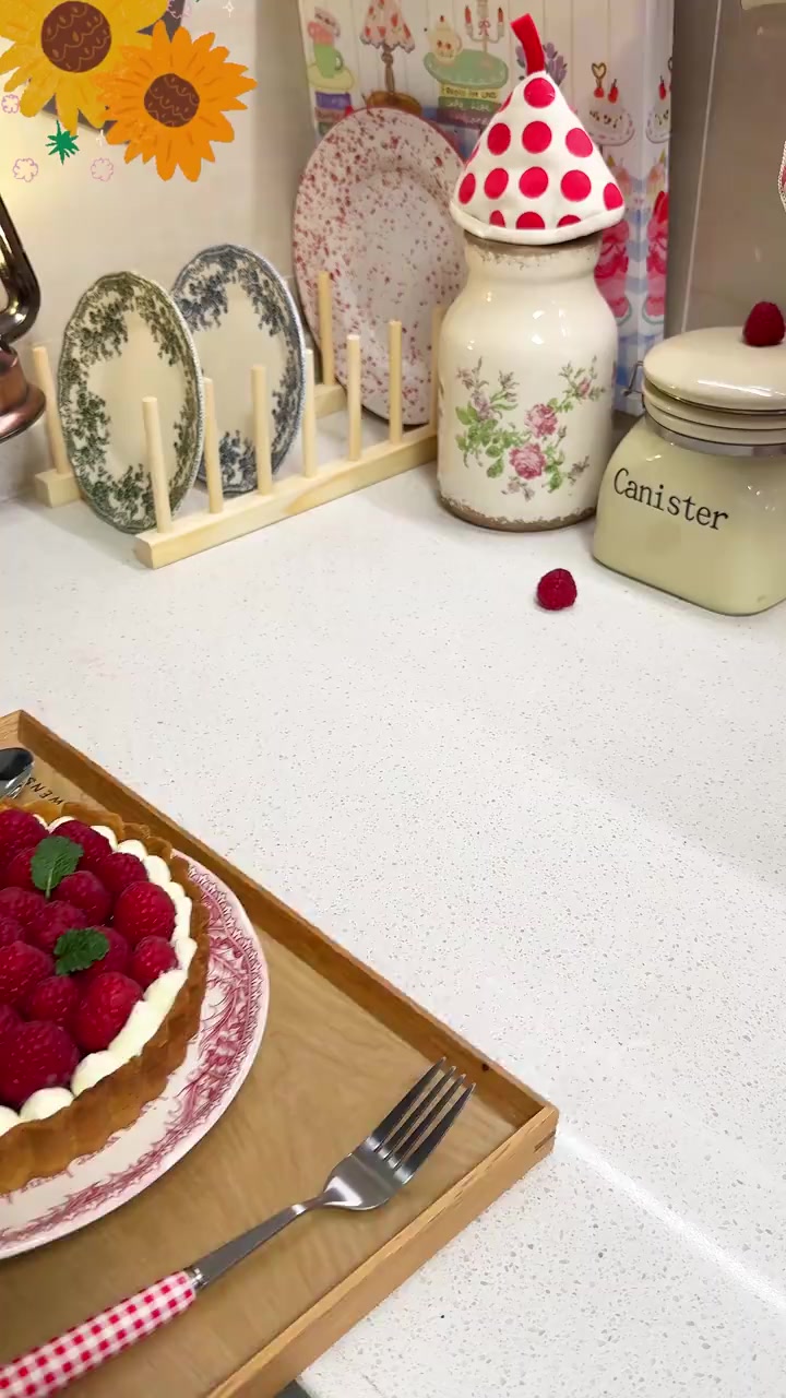 下午茶甜品|树莓挞 多重口感 超好吃