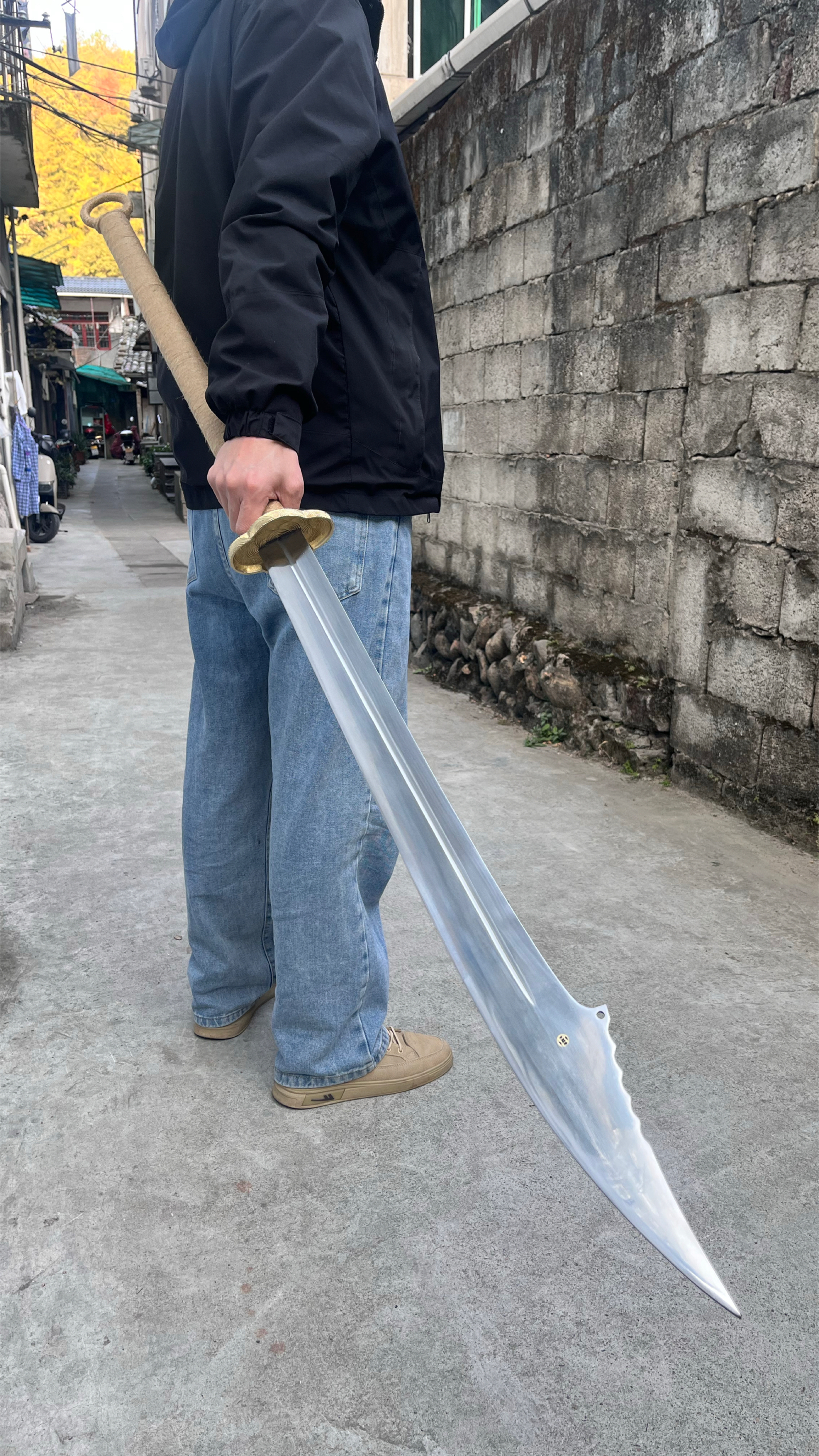 仿清湘西鱼头大刀