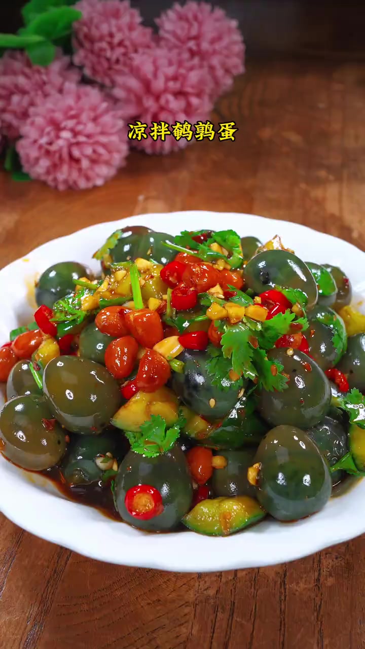 过年后对大鱼大肉提不起兴趣,就试试这道凉拌鹌鹑蛋,瞬间激活你
