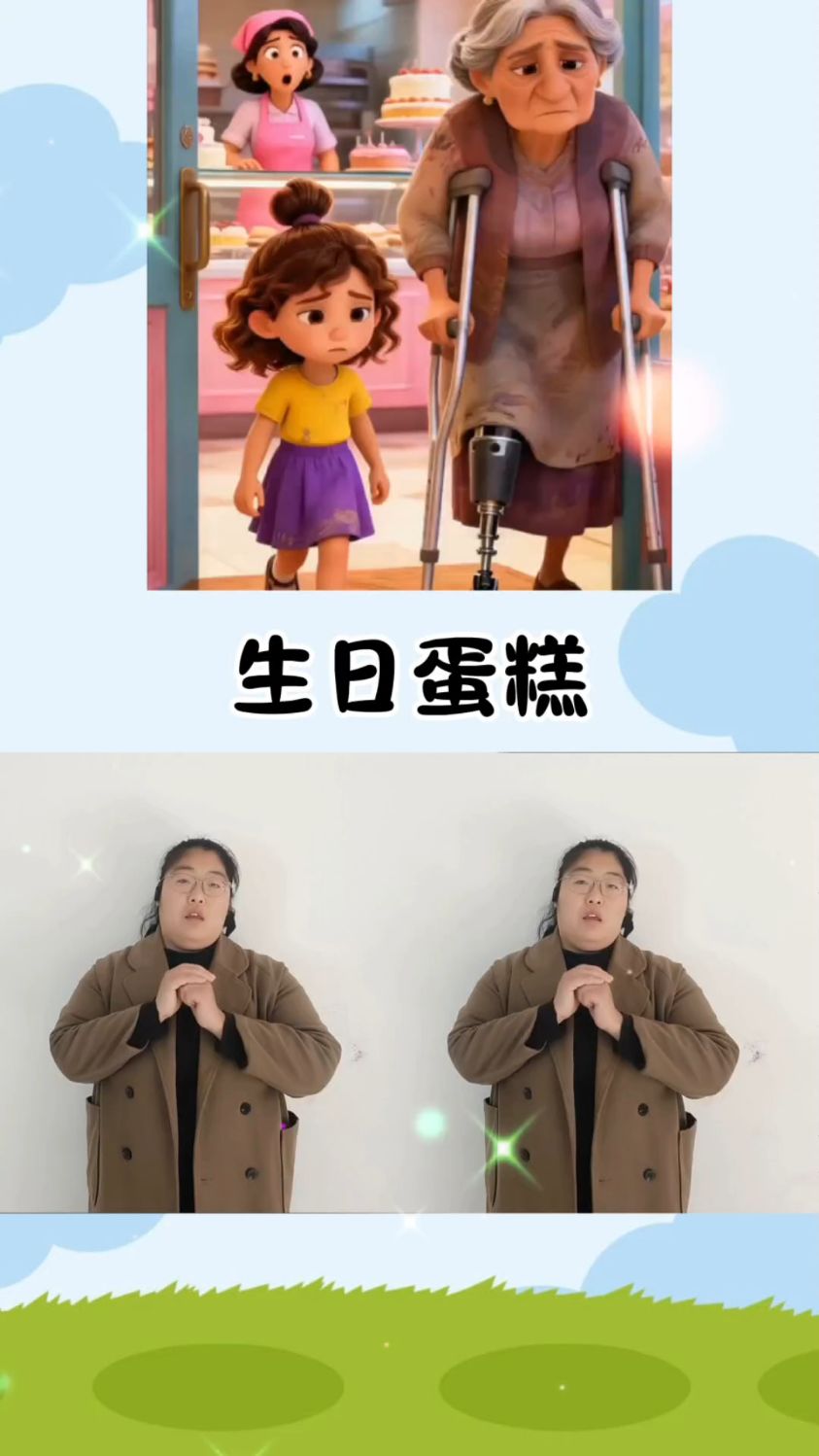 生日蛋糕太好吃了