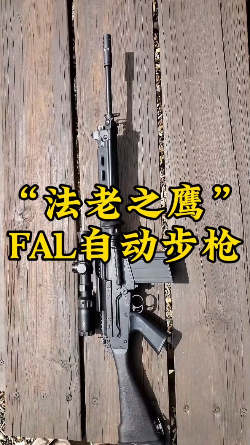 有着“法老之鹰”的一款经典武器,兼顾自动步枪和狙击步枪的优势