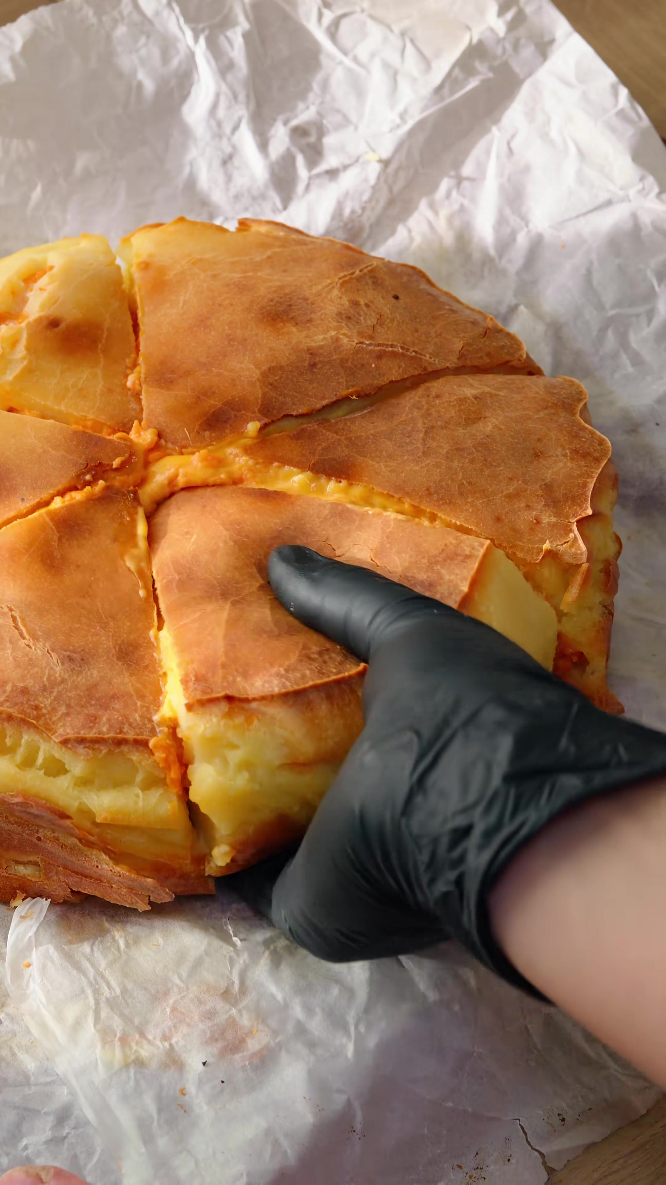 年夜饭甜品怎能没有爆浆红薯芝士烤年糕 