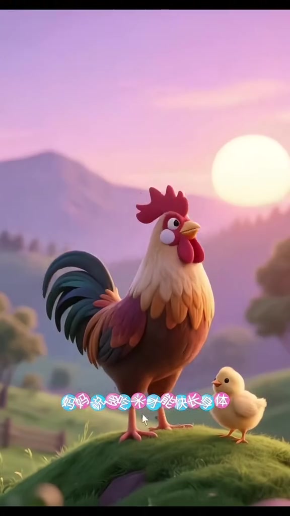 小鸡吃米嘿嘿嘿哈哈哈哈