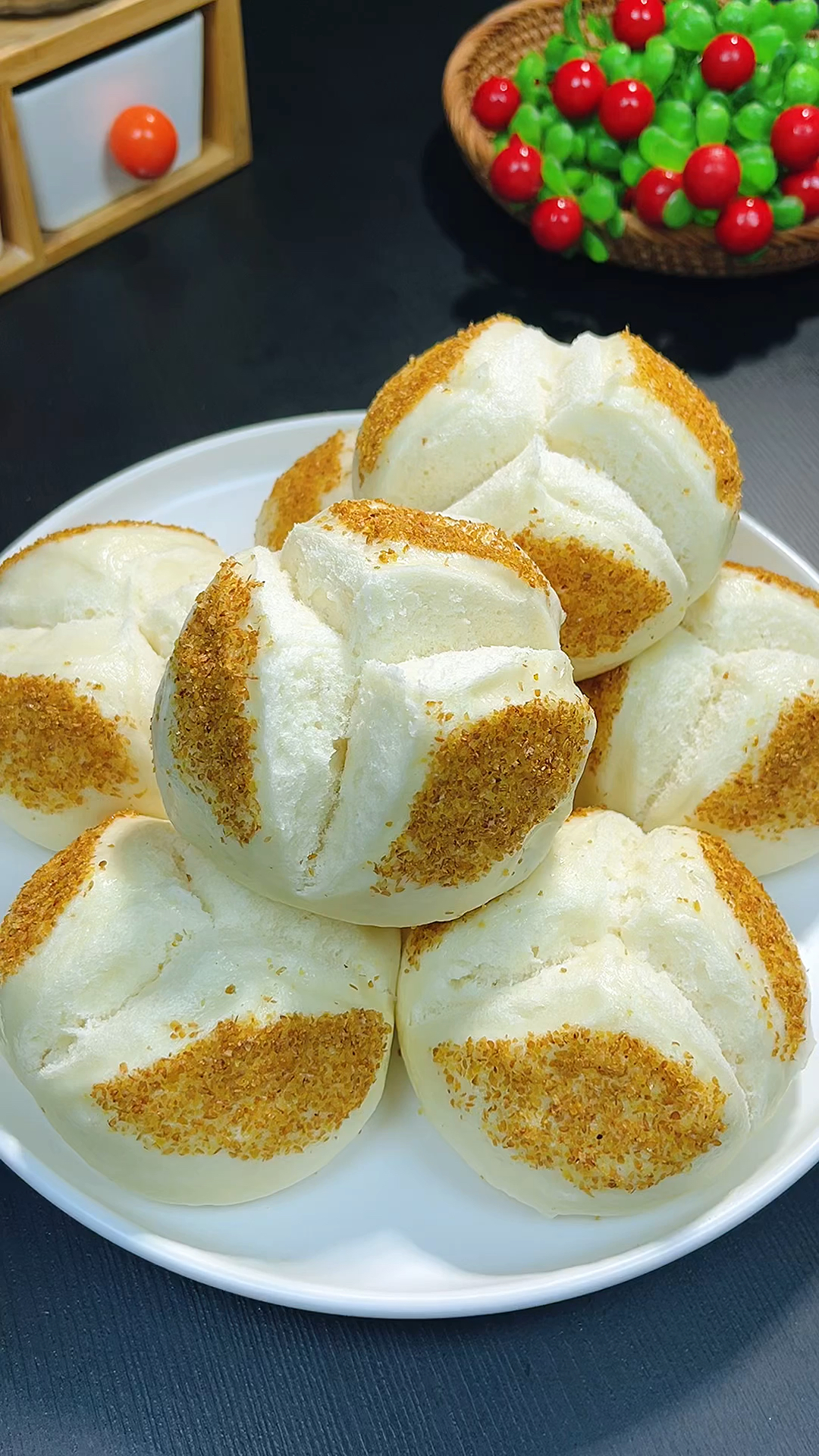 开花馒头各个开花