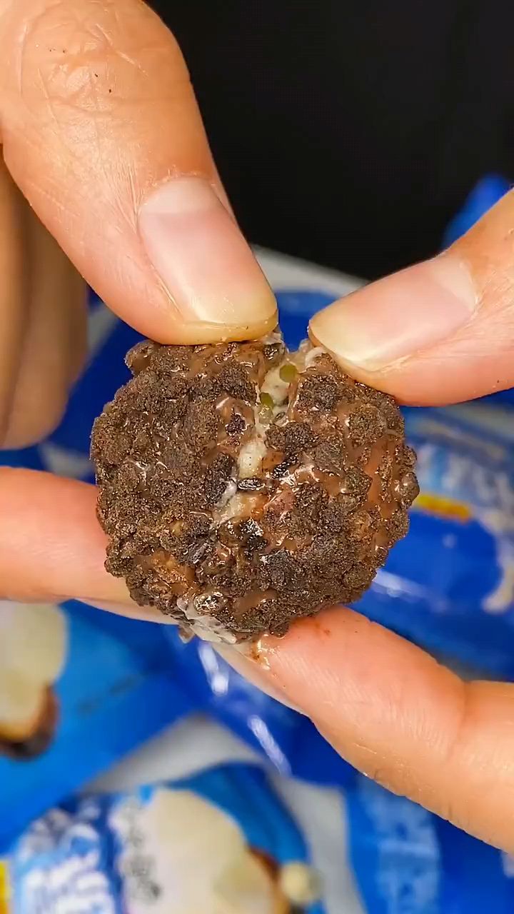 爆浆曲奇小丸子 外皮酥脆中间还有爆浆流心一口一个好吃到停不下来