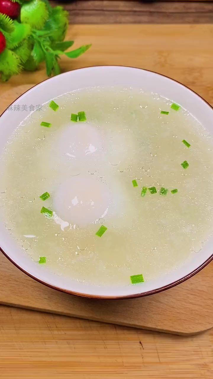 这款鸡蛋肉饼汤，孩子喝了还想喝！！