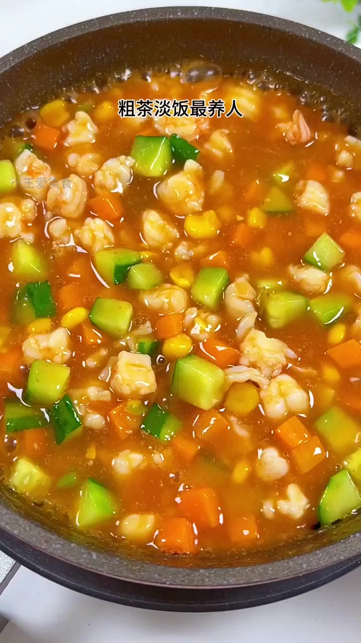 家常菜秘诀:孩子最爱的时蔬虾仁,一拌饭就光盘!