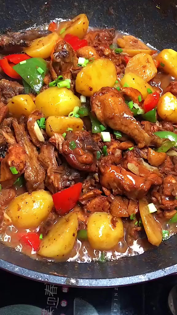 鲜嫩鸡公红烧秘诀,现宰现炒味更足!!