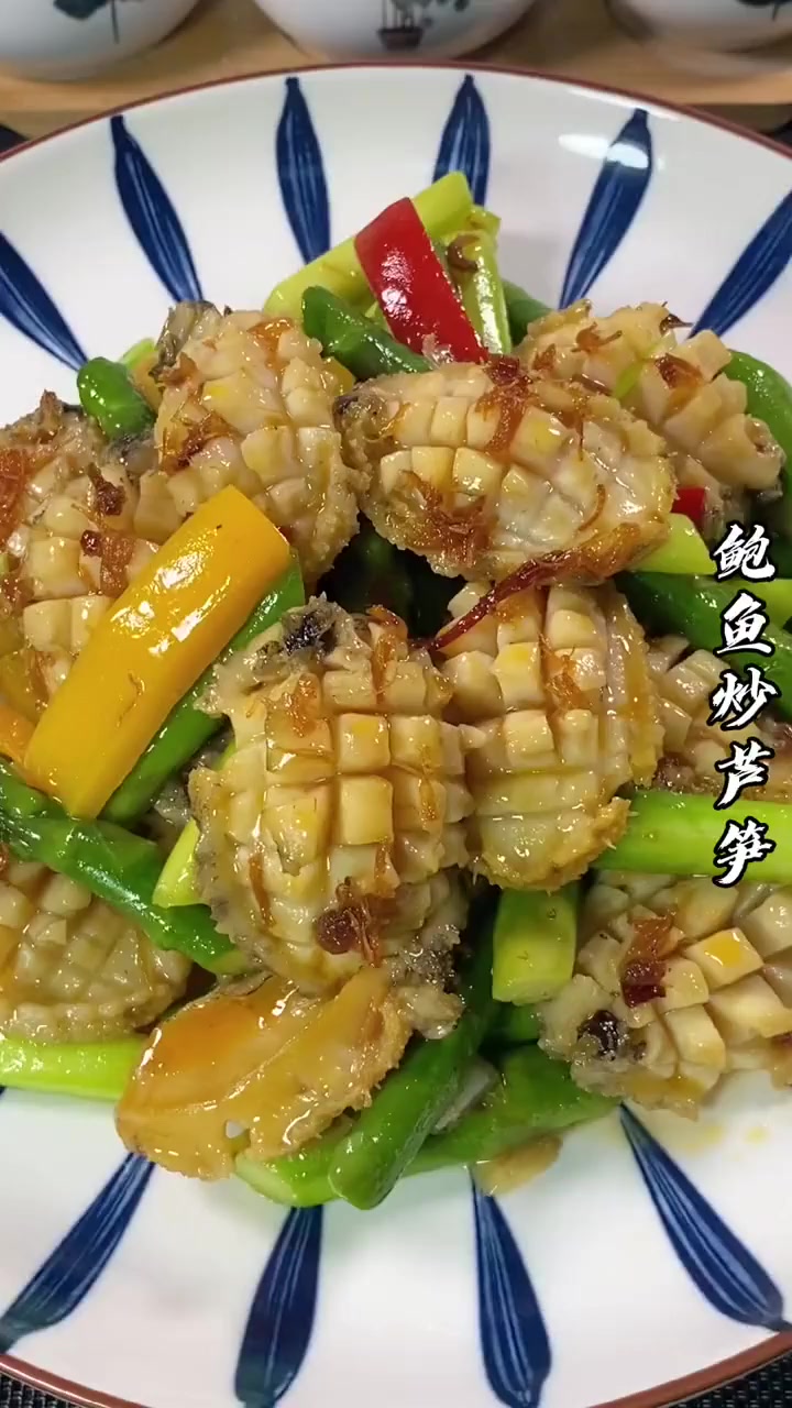 整个鲍鱼拿来炒，你做过吗？！