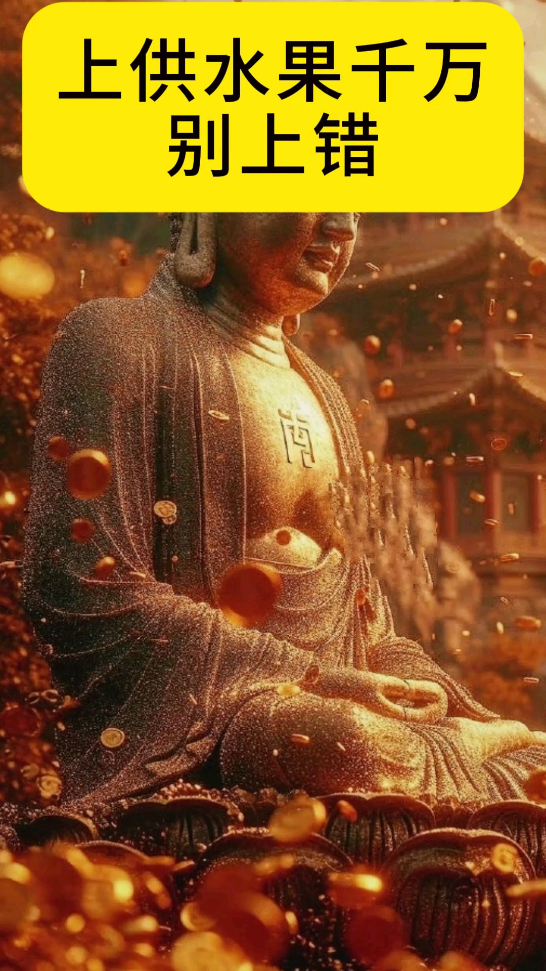 上供水果千万别上错