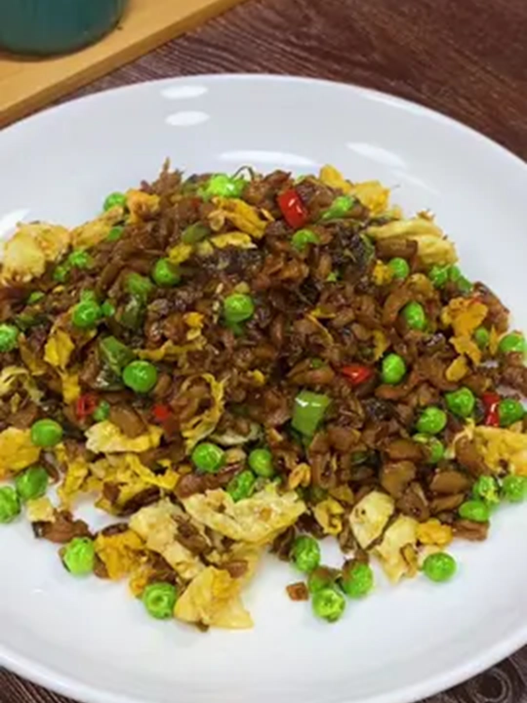 外婆菜炒鸡蛋,小时候的味道,几十年了还记忆犹新!
