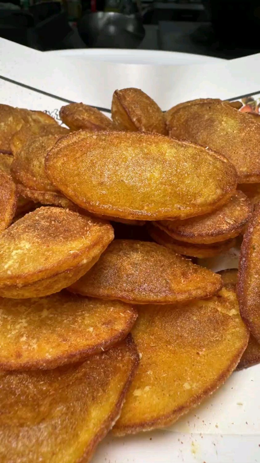 气泡土豆片在家也能轻松做出来操作上也不是特别难